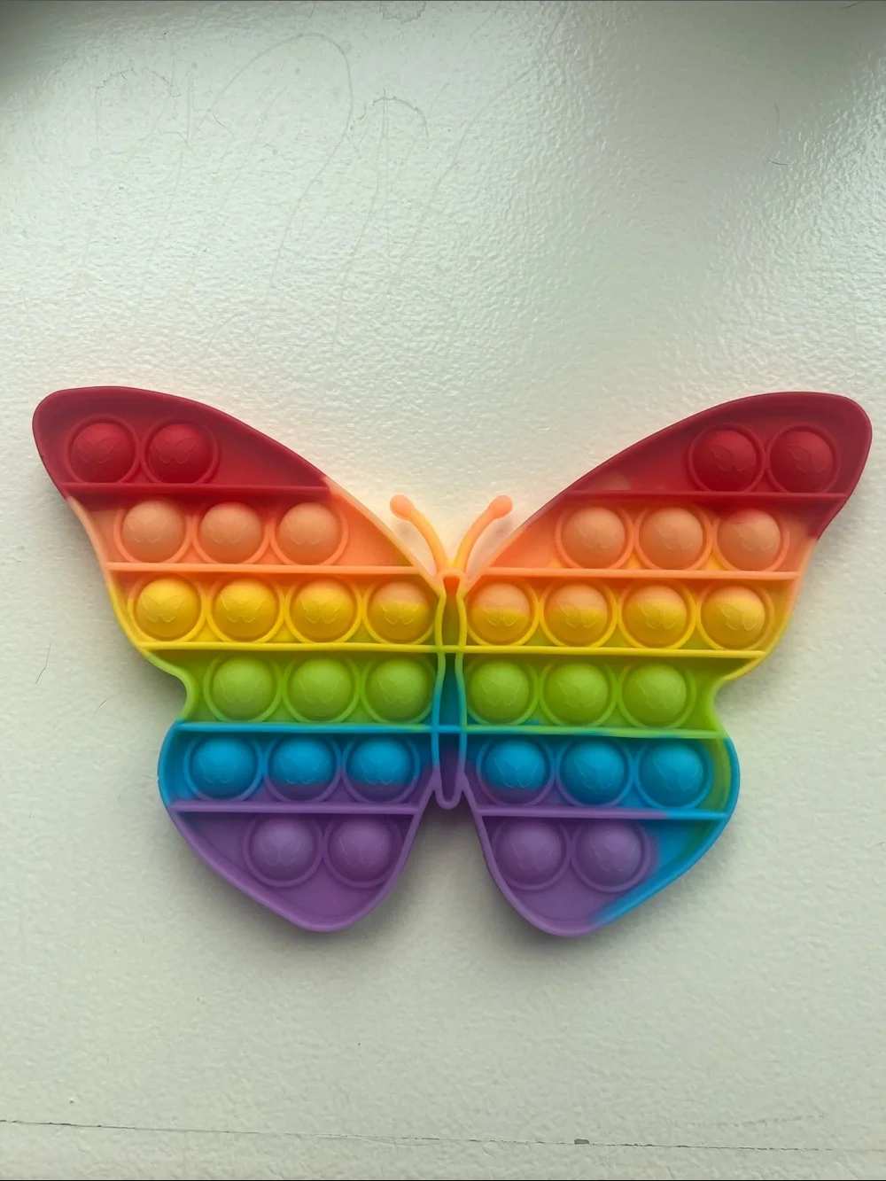 Pop-It Sensory Fidget Toy - Rainbow Butterfly